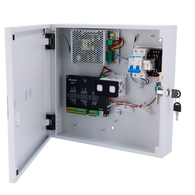 RFID Access Controller - Card Access - TCP/IP Communication | RS485 - 4 Wiegand inputs and 3 RS485 - Relay output for two doors - Akuvox ACMS software | Web configuration