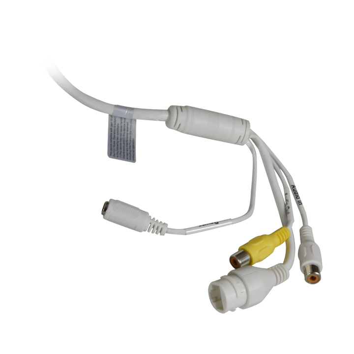 Telecamera Bullet IP 4 Megapixel Gamma Ultra - 1/3” Progressive Scan CMOS - Compressione H.265+ - Lente 2.8 mm / LEDs IR distanza 50 m - POE / IP67 / IK10 - Allarmi / Audio / Microfono integrato