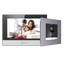 Video intercom kit - IP technology - Includes cover plate and monitor - PoE and MicroSD switch - Cellular app with P2P - Flush mounting