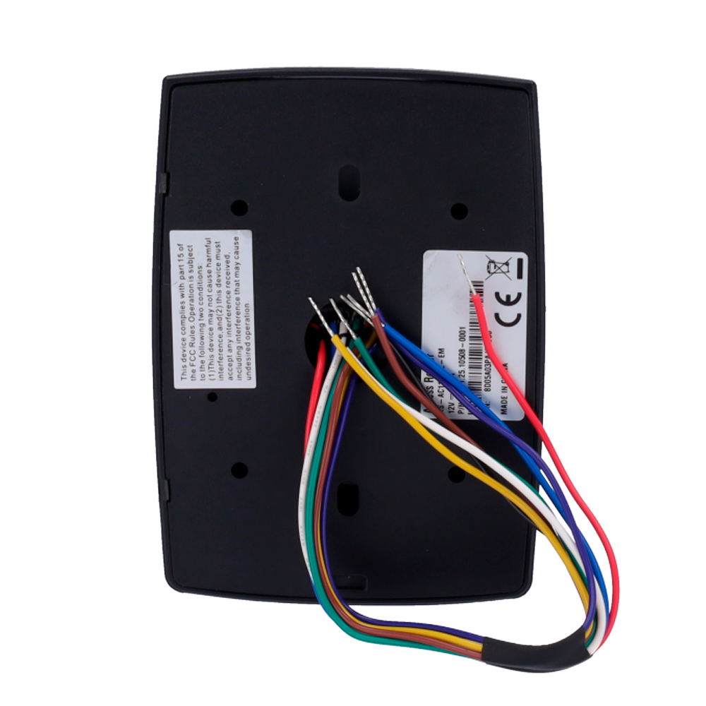 Lettore di accesso - Accesso con scheda EM - indicatore LED e acustico - Wiegand 34 | RS485 - Compatibile con X-Security - Adatto per esterni IP67