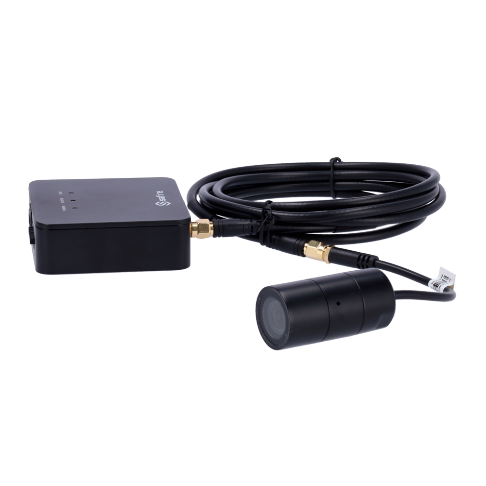 Kit telecamera SAFIRE - 4 Megapixel (2688x1520) | Ottica 2.8 mm - WDR (120 dB) | 3D NR | Audio | Allarmi - Capacità per 3 streams - Compressione H.265+/H.265/H.264+/H.264 - WEB, Software CMS, Smartphone e NVR