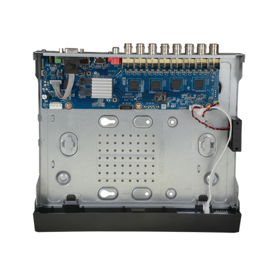 Videoregistratore 5n1 X-Security - 16 CH HDTVI / HDCVI / AHD / CVBS / 16+2 IP - 1080N/720P (25FPS) | H.265+ - SMD+, rilevamento del movimento migliorato - Audio bidirezionale tramite RCA - Supporta 1 hard disk fino a 10TB