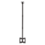 VESA Monitor Mount - For ceiling or inclined surfaces - Base/stand tilt and rotate - Extendable from 720 mm and 1590 mm - Load resistance 50 Kg - Screens 23"~43" aprox.