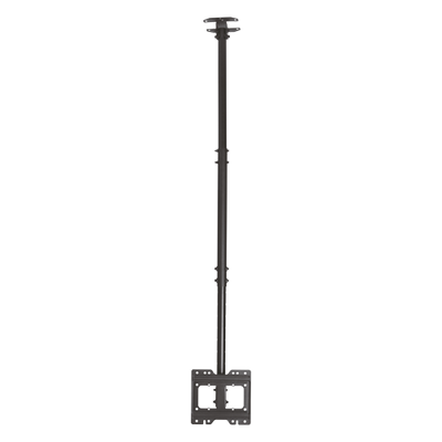 VESA Monitor Mount - For ceiling or inclined surfaces - Base/stand tilt and rotate - Extendable from 720 mm and 1590 mm - Load resistance 50 Kg - Screens 23"~43" aprox.