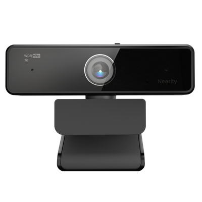 Nearity Webcam - 4 MP resolution - 90º viewing angle - Integrated dual microphone - USB 2.0 - Plug &amp; Play