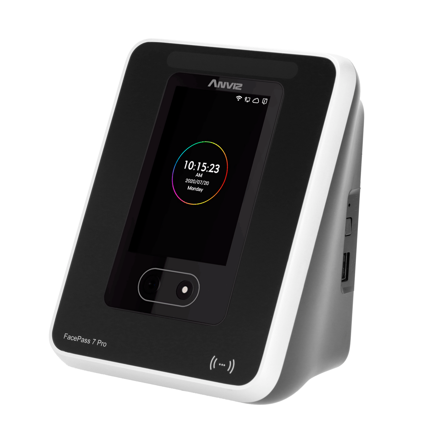 Controllo Accessi e Presenze Anviz - Sistema biometrico facciale con doppio sensore - Riconoscimento facciale, scheda e PIN - 3.000 utenti | 100.000 registri - 8 modalità di presenza | Controller integrato - Software CrossChex