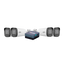Kit Videologic VLN-IALITE-2+2 - Include 4 canali IA espandibili a 6 - Risoluzione max CIF - Non include modulo di uscita - 4 x telecamere Uniview UV-IPC2324LB-ADZK-G