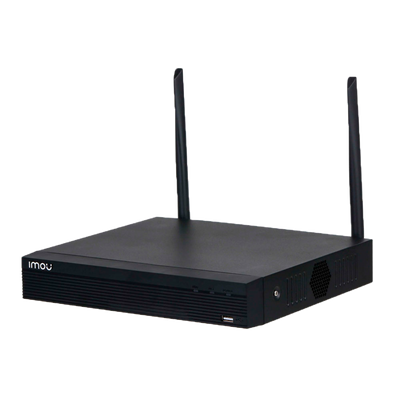 Videoregistratore WiFi per telecamere Imou  - WiFi 2.4GHz e cavo LAN - 8 CH video IP  - Compressione H.265+ / H.264+ - Uscita HDMI e VGA - Ammette 1 hard disk