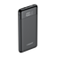 VEGER - Power bank with LCD display - 10000mAh capacity - Micro USB, USB-C inputs, USB-C, USB-A outputs - Charging 2 devices simultaneously