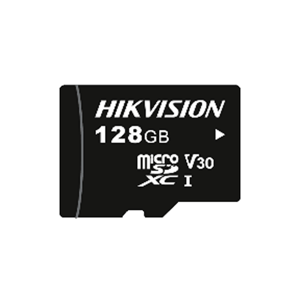 Scheda di memoria Hikvision - Capacità 128 GB - Classe 10 U3 V30 - exFAT - Speciale per videosorveglianza e TVCC in generale