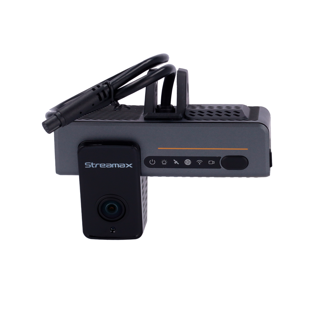 Streamax - Dashcam  C6-LITE + Cámara de Cabina - Resolución hasta 1080p - Audio bidireccional - Comunicación 4G y posicionamiento GPS