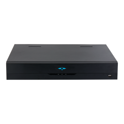 Videograbador X-Security NVR 32CH AI - Resolución máxima 12 Megapixel - 32CH IP - Funciones inteligentes AI - 4 HD hasta 16 TB para cada disco duro - WEB, DSS/PSS, Smartphone y NVR