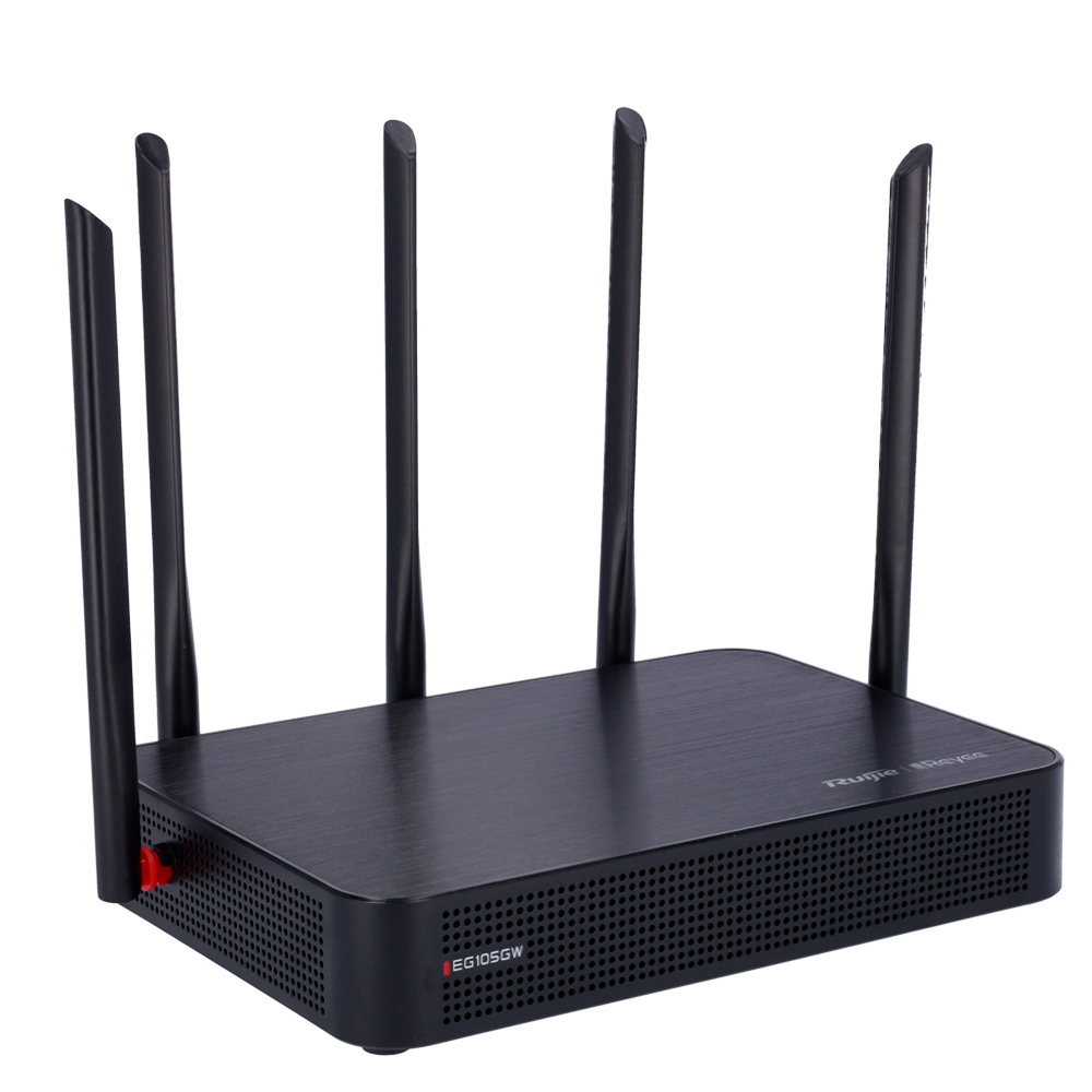 Reyee Router Wi-Fi Controller Cloud - 5 Porte RJ45 10/100 /1000 Mbps - Wi-Fi 5 802.11ac AC1300 - Supporta fino a 2 WAN per il failover o il bilanciamento - Fino a 500Mbps di larghezza di banda - Server VPN IPSec, L2TP, PPTP