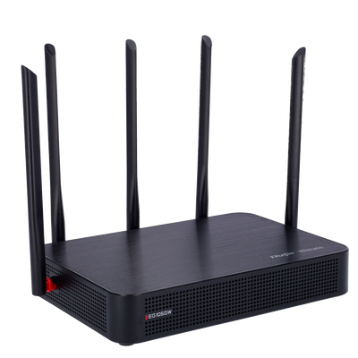 Reyee Router Wi-Fi Controller Cloud - 5 Porte RJ45 10/100 /1000 Mbps - Wi-Fi 5 802.11ac AC1300 - Supporta fino a 2 WAN per il failover o il bilanciamento - Fino a 500Mbps di larghezza di banda - Server VPN IPSec, L2TP, PPTP