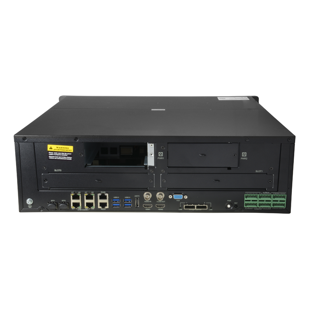 NVR para cámaras IP - Gama Pro - Vídeo 64 CH | 12 Mpx - Soporta 2 tarjetas decodificadoras - Ancho de banda 384 Mbps - Soporta 16 discos duros | REDADA