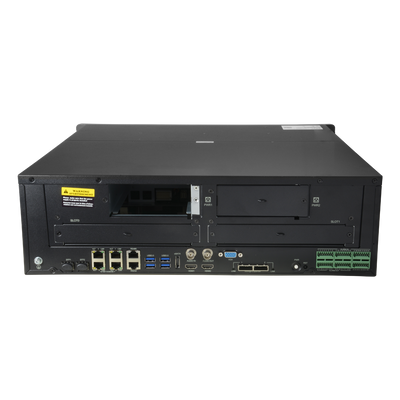 NVR for IP cameras - Pro Range - 64 CH video | 12 Mpx - Supports 2 decoder cards - Bandwidth 384 Mbps - Supports 16 hard drives | RAID