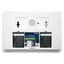 Home alarm kit - Touch panel with GSM module - Sending alarms via SMS and calls - Volumetric PIR detector - 2 magnetic contacts for door / window - Includes 2 remote controls and 2 RFID cards