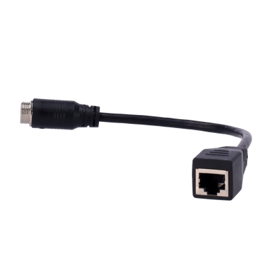 Streamax - Conversor 6PIN male to RJ45 hembra - Longitud 15cm