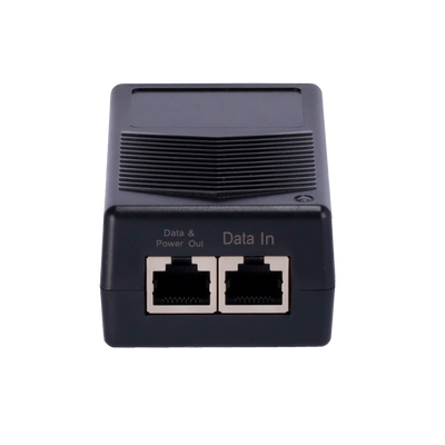 PoE Injector - Input/Output RJ45 10/100 Mbps - Power 15W - Maximum distance 100m - Speed ​​100M - Stabilized and protected