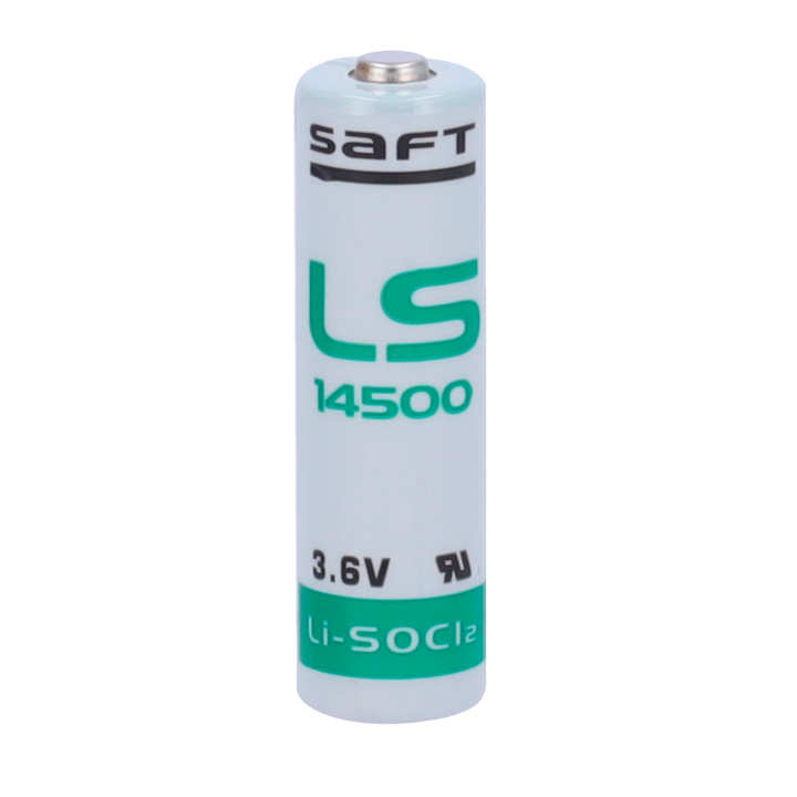 Saft - AA / LS14500 battery - Voltage 3.6 V - Lithium - Nominal capacity 2600 mAh - Compatible with products in the catalog