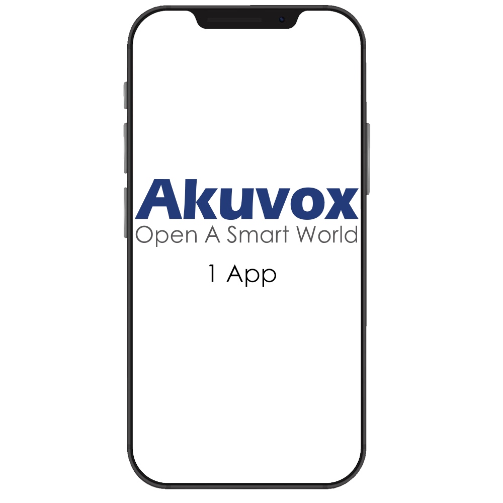Akuvox - 1 licenza per App - Per App aggiuntive - Per le App senza monitor negli appartamenti - Compatibile con l'App SmartPlus Akuvox