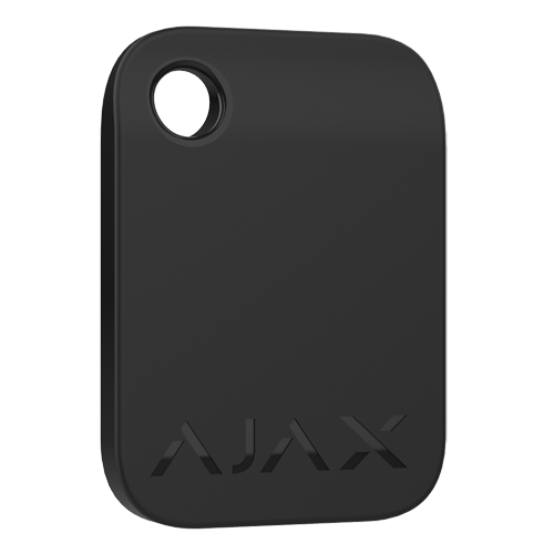 Ajax - Portachiavi di accesso contactless - Tecnologia Mifare DESFire® - Compatibile con KeyPad Plus - Massima sicurezza e rapida identificazione dell'utente - Colore nero - Innowatt