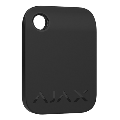 Ajax - Portachiavi di accesso contactless - Tecnologia Mifare DESFire® - Compatibile con KeyPad Plus - Massima sicurezza e rapida identificazione dell'utente - Colore nero - Innowatt