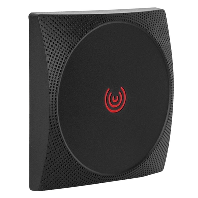 Lector de acceso - Acceso mediante tarjeta EM, MF y MF DESFire - Indicador LED y acústico - Wiegand 34 - Compatible con controladores ZKTeco - Apto para exterior IP65