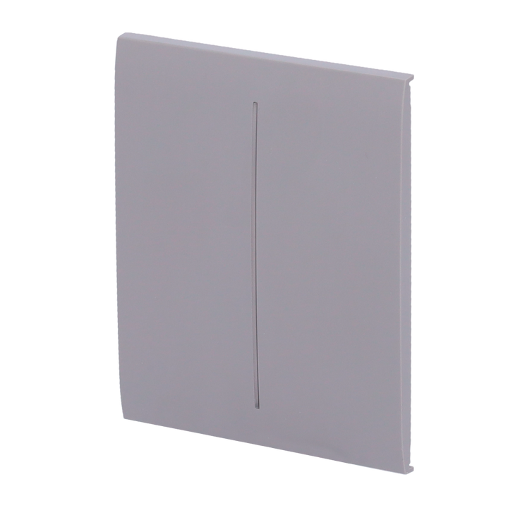 Ajax - LightSwitch CenterButton - Double Light Switch Touch Panel - Compatible with AJ-LIGHTCORE-2G - LED Backlight - Contactless Center Touch Panel - Gray Color
