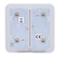 Ajax - LightSwitch SoloButton - Panel táctil con interruptor de luz dual - Compatibilidad con AJ-LIGHTCORE-2G - Retroiluminación LED - Panel táctil sin contacto - Color oliva
