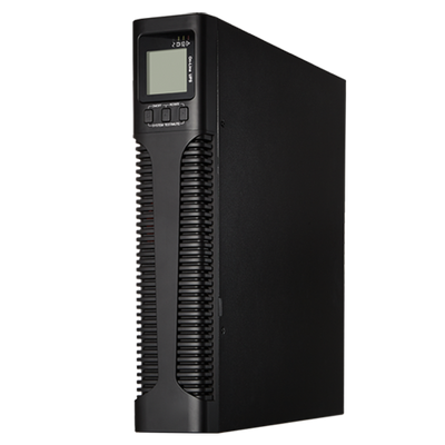 Online UPS for rack or tower installation - Power 1000VA/900W - 2 protected SAI/UPS outputs - Recharge time 4h 90% - Hot swappable - 2 sealed lead-acid batteries