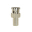 Conector - BNC macho - RCA hembra - 25 mm (Fo) - 10 mm (An) - 5 g