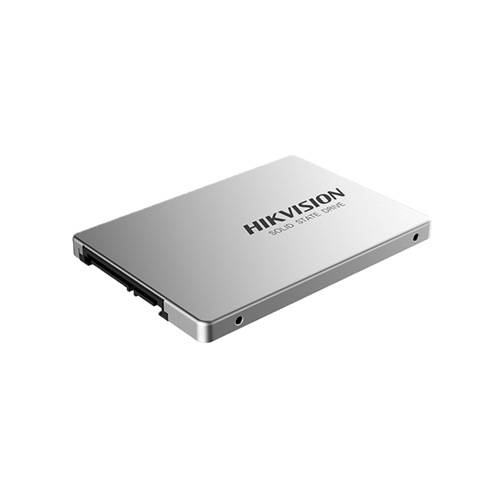 Hikvision SSD 2.5" hard disk - 1024 GB capacity - SATA III interface - Writing speed up to 520 MB/s - Long life - Ideal for video surveillance