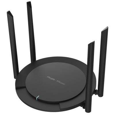 Reyee Wi-Fi 4 Mesh Router N300 - 4 RJ45 10/100 Mbps Ports - 802.11N 2x2 MIMO - Cloud Remote Management - Parental Controls, Guest Network, Roaming - Small Office / Home Office