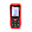 Medidor de distancia láser - Alcance de hasta 100 m con precisión milimétrica - Medición de longitud, área, volumen - Diseño ergonómico y cómodo - Almacenamiento de hasta 99 conjuntos de datos - Contiene un nivel de burbuja