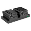 Splitter-Extensor HDMI1x4 - 1 transmisor / 4 receptores - Resolución hasta 4K@30Hz - Alcance hasta 70m - Sobre cable UTP CAT6/6A/7 - Control RS232