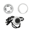 Telecamera dome Gamma 1080p PRO - 4 in 1 (HDTVI / HDCVI / AHD / CVBS) - 1/2.9" Sony© 2.19 Mpx Exmor IMX323 - Lente 2.8 mm | Mircofono integrato - IR LEDs portata 8 m - Menù OSD remoto da DVR