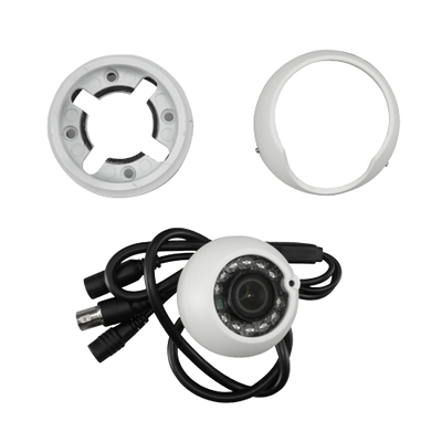 Telecamera dome Gamma 1080p PRO - 4 in 1 (HDTVI / HDCVI / AHD / CVBS) - 1/2.9" Sony© 2.19 Mpx Exmor IMX323 - Lente 2.8 mm | Mircofono integrato - IR LEDs portata 8 m - Menù OSD remoto da DVR