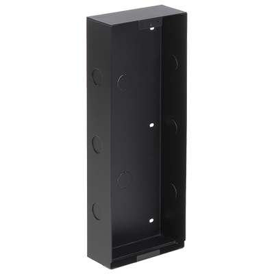 Scatola di giunzione - Specifico per videocitofoni - Fori di connessione - 362mm (Al) x 135mm (An) x 60mm (Fo) - Adatto per videocitofono per appartamenti - Fabbricato in metallo