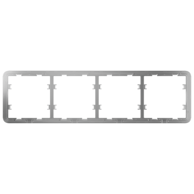 Telaio per quattro interruttori - Compatibile con 2 x AJ-SIDEBUTTON - Compatibile con 2 x AJ-CENTERBUTTON - Innowatt