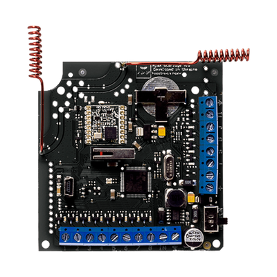 Integration module - Ajax devices with wired control panel - Up to 100 Ajax devices - 8 alarm zones for the wired control panel - Front and rear anti-opening tamper - Device management software