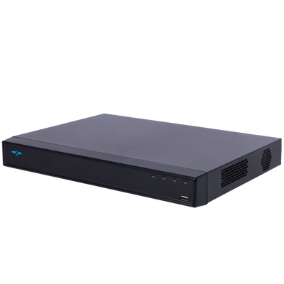 5n1 X-Security video recorder - 16 CH HDTVI/HDCVI/AHD/CVBS (4K) + 16 IP (8Mpx) - Audio over coaxial - 4K resolution (7FPS) - 2 CH Facial recognition - 8 CH Recognition of people and vehicles
