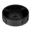 Junction box - For dome cameras - For outdoor use - Roof or wall installation - Cable gland - Black colour