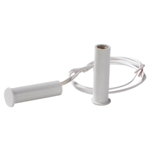 Contatto magnetico FDP - Appositamente progettato per essere incassato nel legno - Tecnologia Reed - Sistema di 4 fili - Copertura in pvc ABS - Adatto per esterni IP65 - Certificato grado 2 - Innowatt