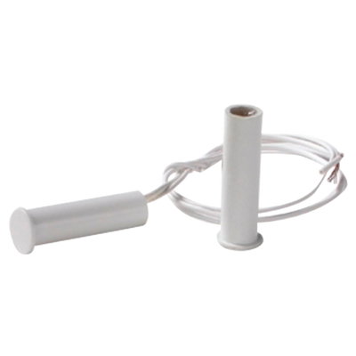 Contatto magnetico FDP - Appositamente progettato per essere incassato nel legno - Tecnologia Reed - Sistema di 4 fili - Copertura in pvc ABS - Adatto per esterni IP65 - Certificato grado 2 - Innowatt