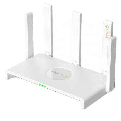 Reyee Router Gigabit Mesh Wi-Fi 6 AX3000 - 5 Porte RJ45 10/100/1000 Mbps - 802.11ax 2x2 e dual-band  2.4 e 5 GHz - Gestione Remota tramite Cloud - Controllo Genitori, Rete Ospiti, Roaming - Piccolo ufficio / Ufficio domestico