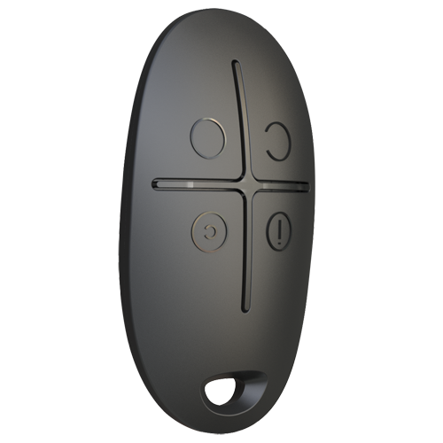 Ajax - Housing for remote control - AJ-SPACECONTROL-B - Easy installation - ABS plastic - Black color