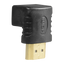 HDMI adapter - HDMI 1.3 - Angled 90° - HDMI type A male - HDMI type A female - Anti-corrosion connectors
