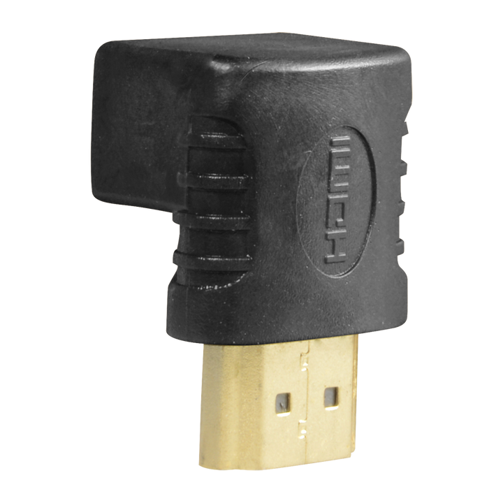 Adattatore HDMI - HDMI 1.3 - Angolato 90° - HDMI tipo A maschio - HDMI tipo A femmina - Connettori anticorrosione