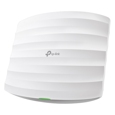 TP-Link - Omnidirectional Wi-Fi 5 AP - 2.4 and 5 GHz frequencies - Supports 802.11 ac/n/g/b/a - Transmission speed 1300 Mbps IT 5GHz - 3 4dB omnindirectional antennas